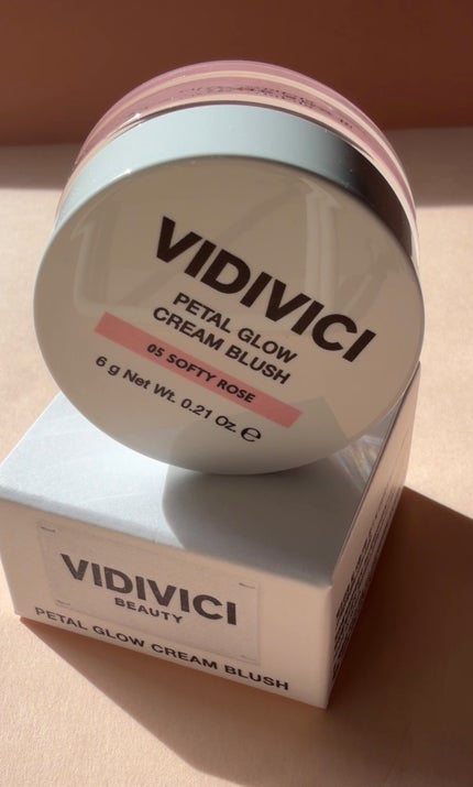 ペタルグロウクリームチーク/VIDIVICI/ジェル・クリームチークを使ったクチコミ(1枚目)