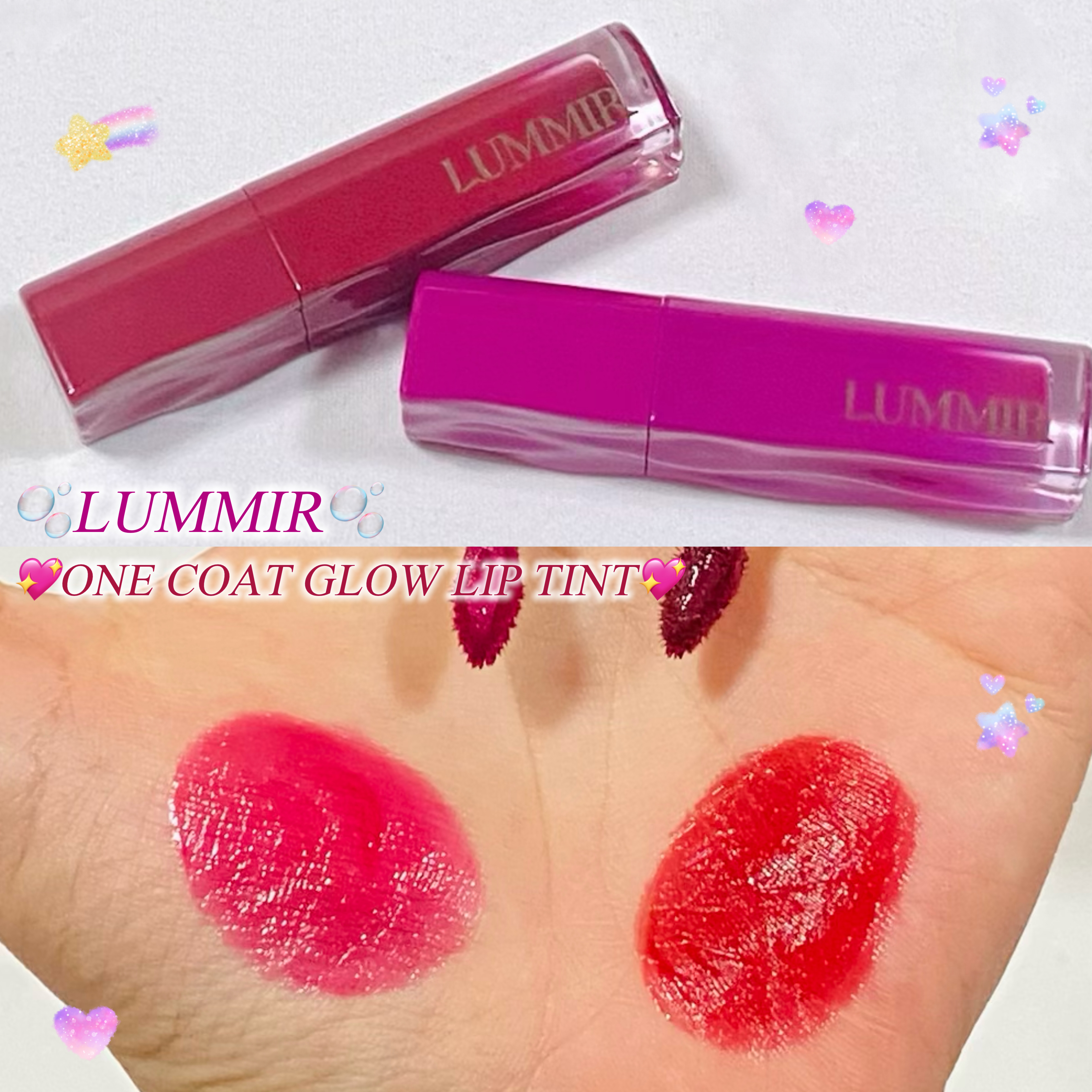 ONE COAT グロウティント/Lummir/リップティントを使ったクチコミ（1枚目）