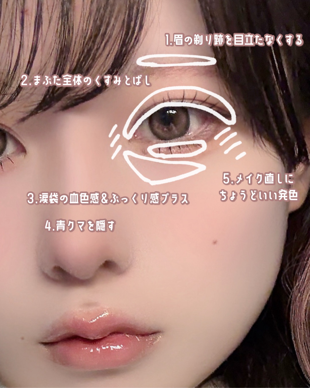 クマメンテパウダー/muice/パウダーコンシーラーを使ったクチコミ（3枚目）