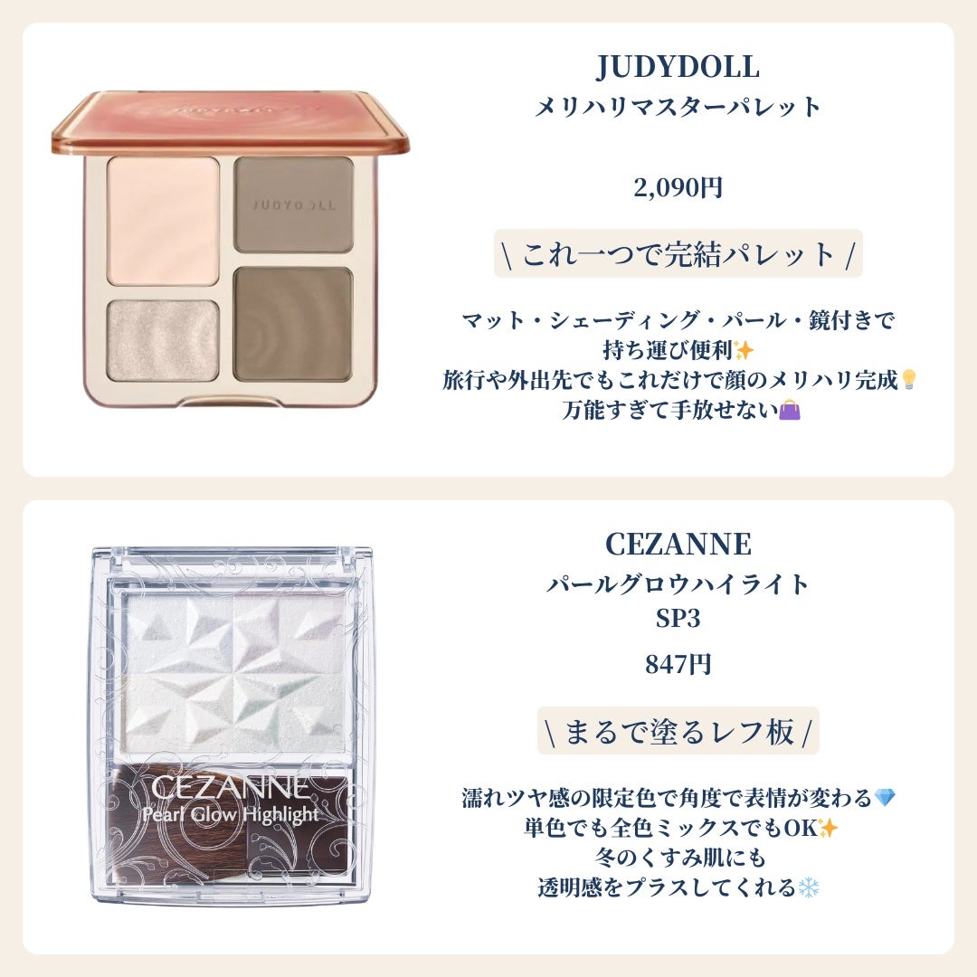 ディオール バックステージ フェイス グロウ パレット/Dior/ハイライトを使ったクチコミ(3枚目)