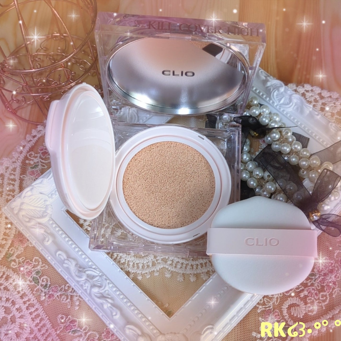 キル カバー ハイ グロウ クッション/CLIO/クッションファンデーションを使ったクチコミ(2枚目)