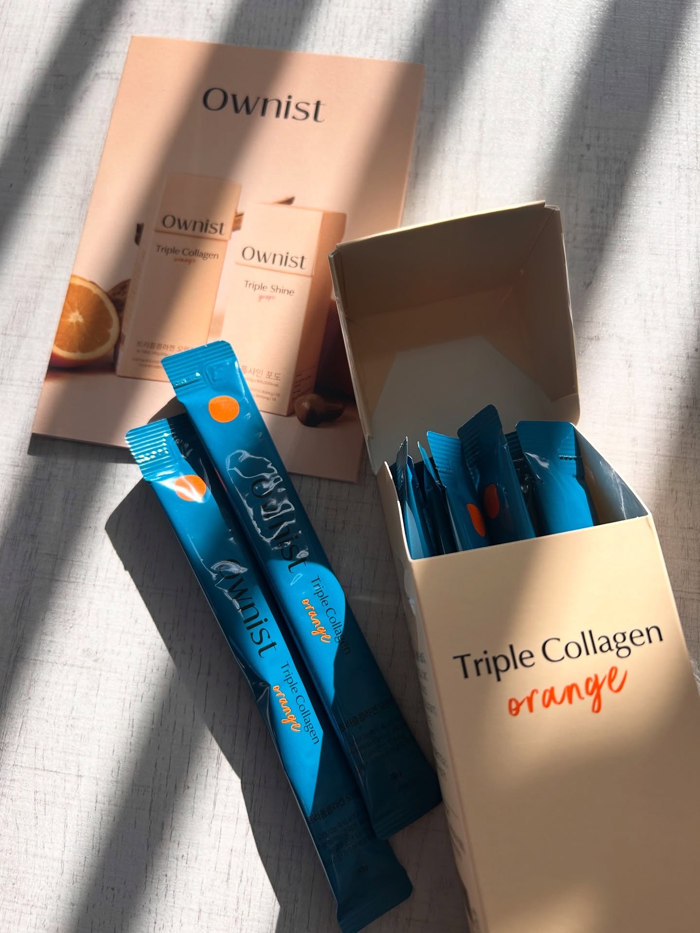 トリプルコラーゲン オレンジ/Ownist/美容サプリメントを使ったクチコミ（1枚目）