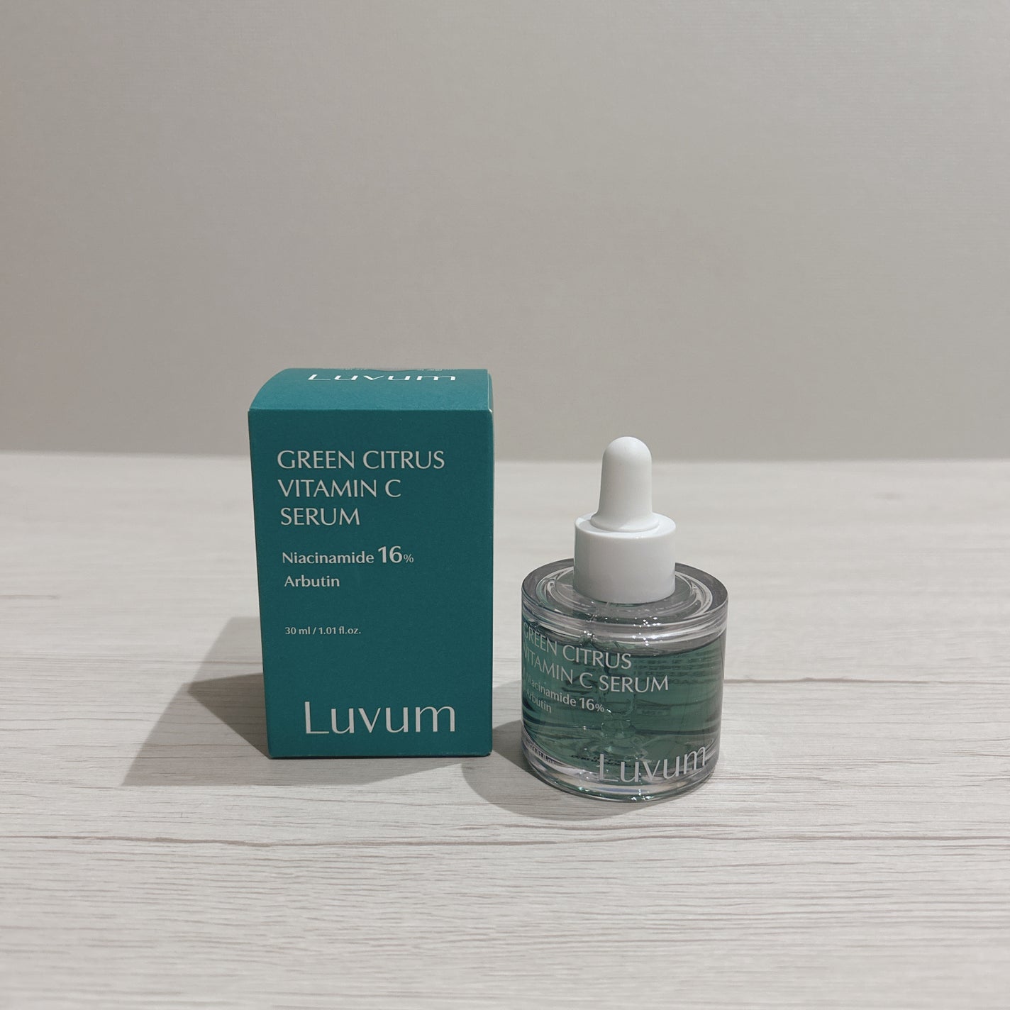 グリーンシトラスビタミンCセラム/Luvum/美容液を使ったクチコミ(2枚目)