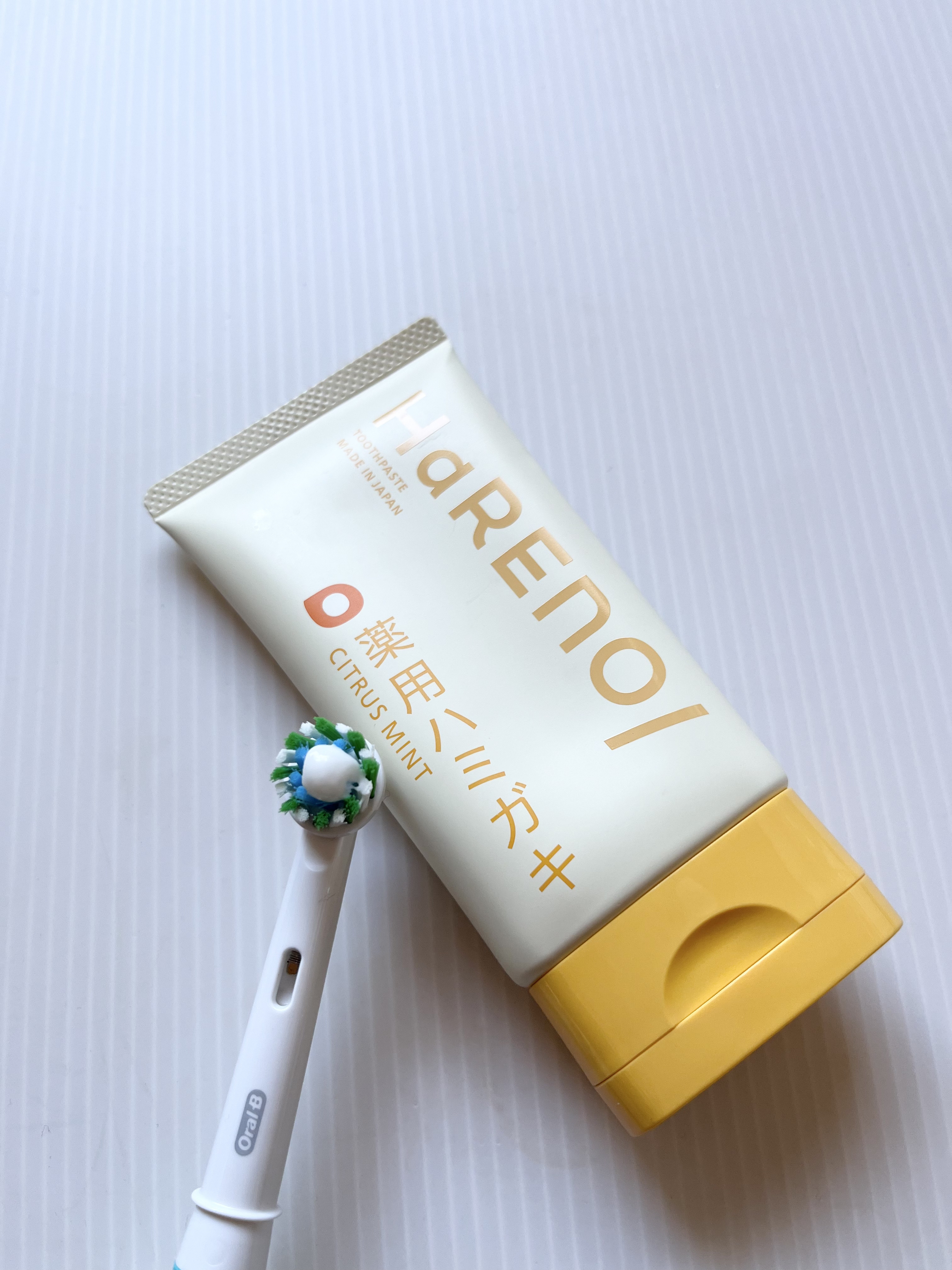 HaRENO HaRENO 薬用ハミガキのクチコミ「HaRENOハレノ
薬用ACハミガキ
医薬部外品
シトラスミント

こちらは歯磨き粉には見えず.....」（2枚目）