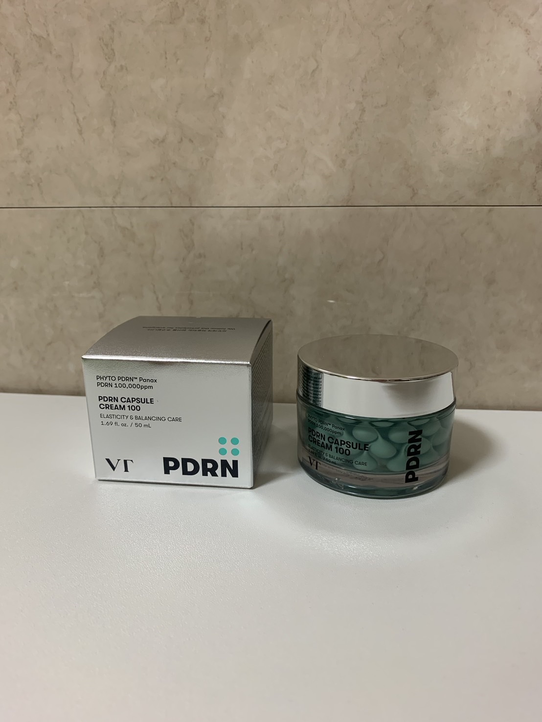 PDRN カプセルクリーム 100/VT/フェイスクリームを使ったクチコミ（1枚目）