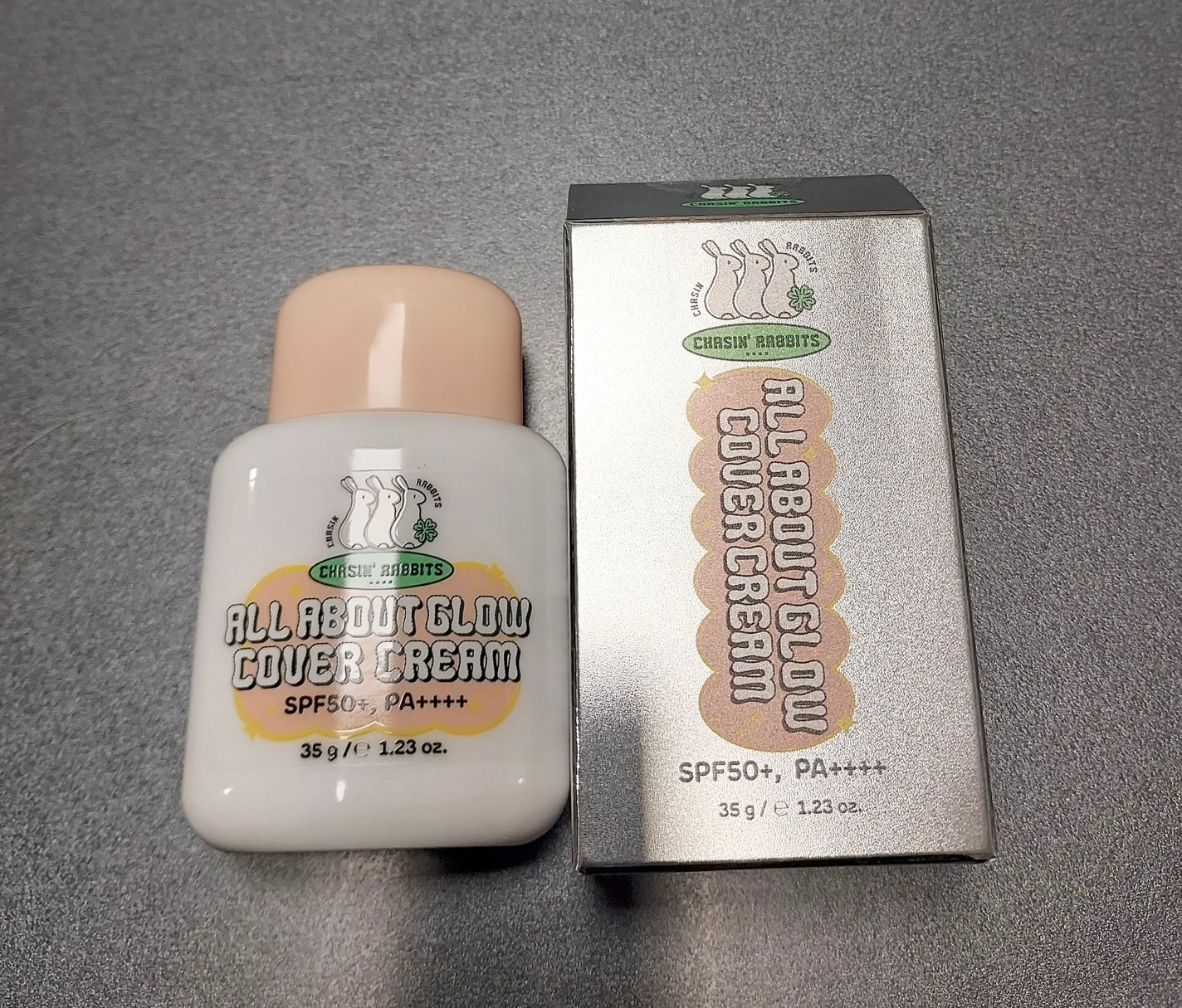 オールアバウトグロウカバークリーム/CHASIN'RABBITS/日焼け止めクリームを使ったクチコミ(1枚目)