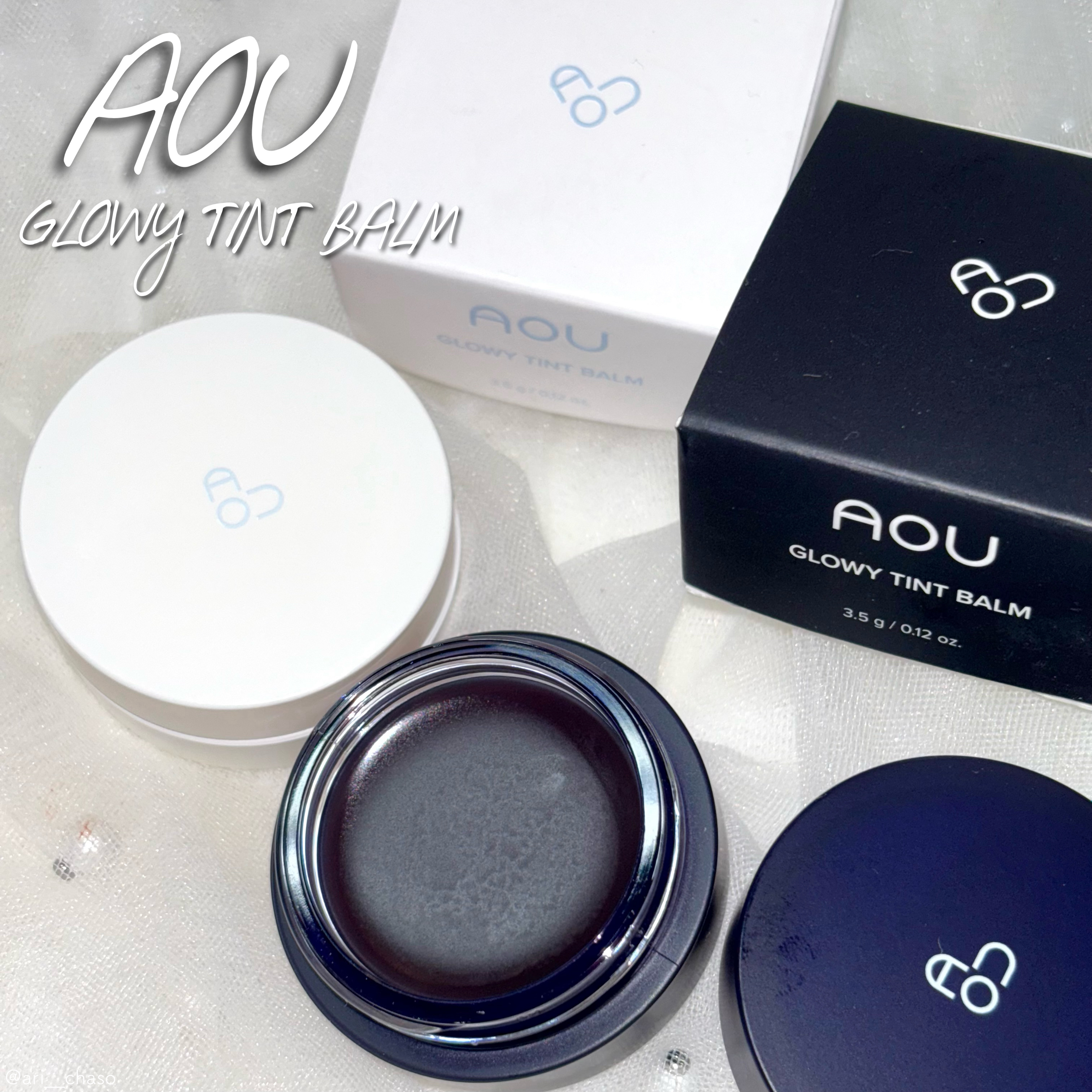 GLOWY TINT BALM/AOU/リップグロスを使ったクチコミ（1枚目）