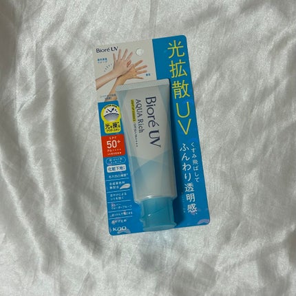 ビオレUV アクアリッチ ライトアップエッセンス/ビオレ/日焼け止め・UVケアを使ったクチコミ(1枚目)