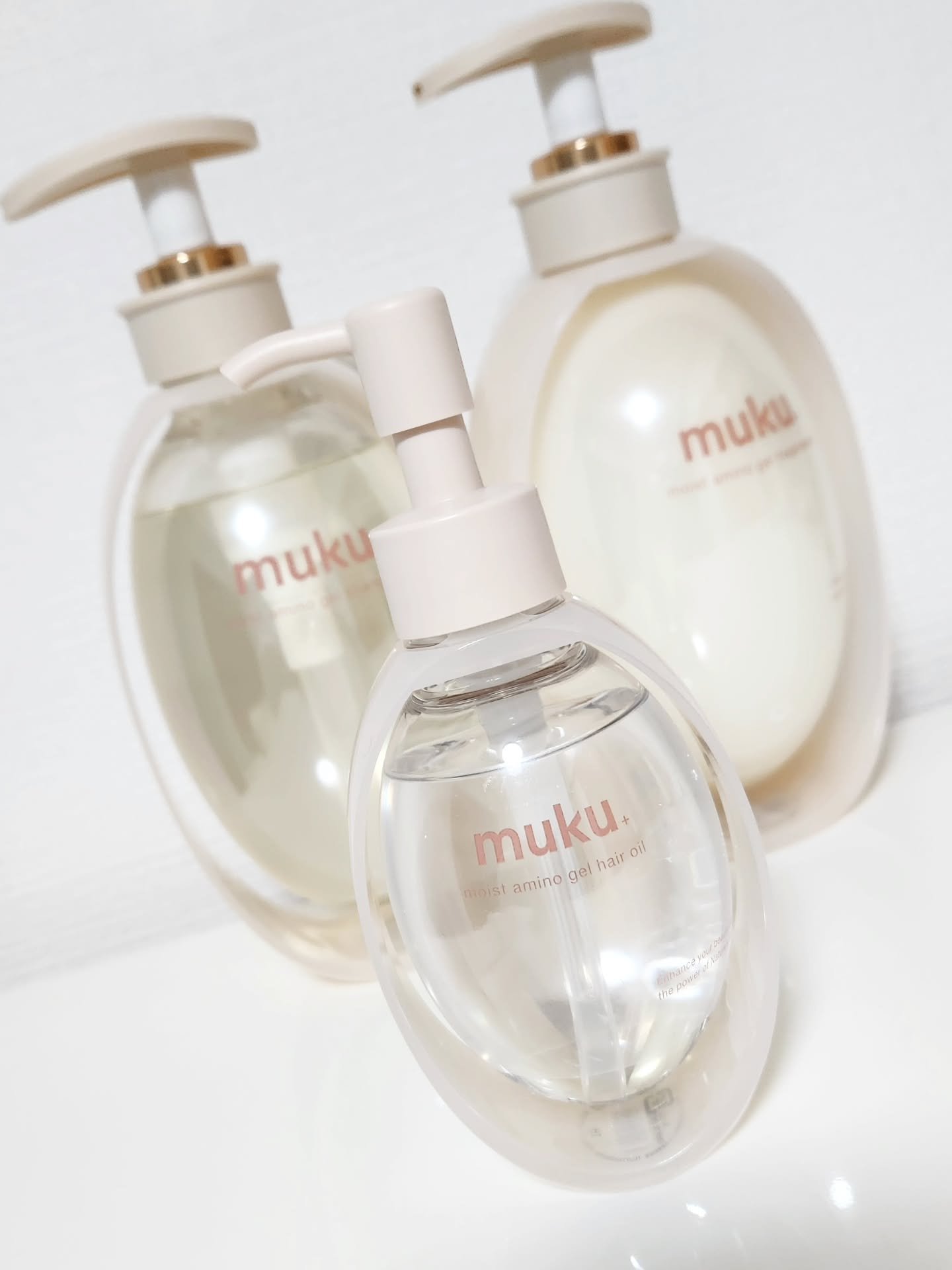 ムク+　モイスト　アミノジェル　シャンプー/ヘアトリートメント/muku+/市販シャンプーを使ったクチコミ（3枚目）