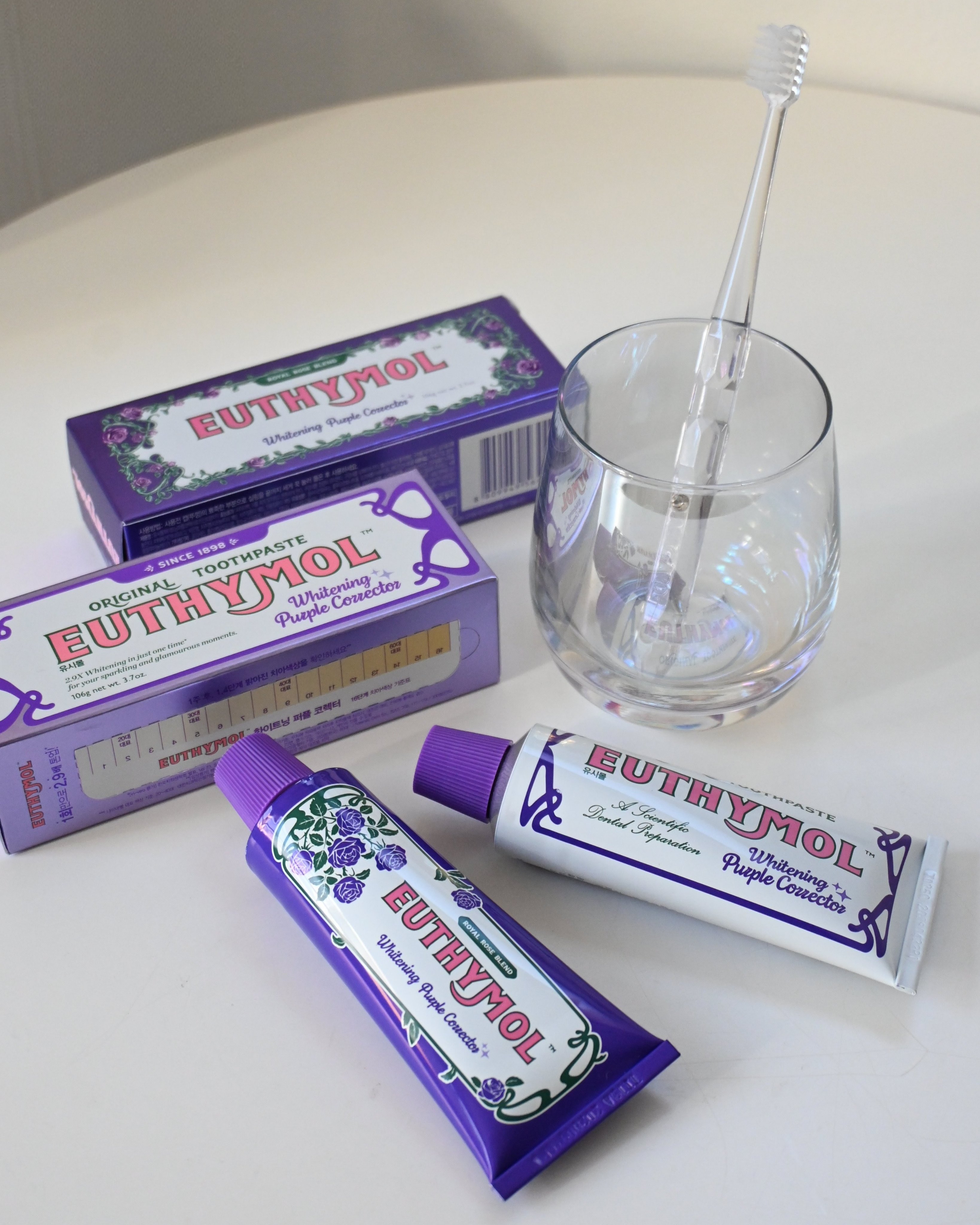 ホワイトニングパープルコレクター歯磨き粉/EUTHYMOL/その他を使ったクチコミ（1枚目）