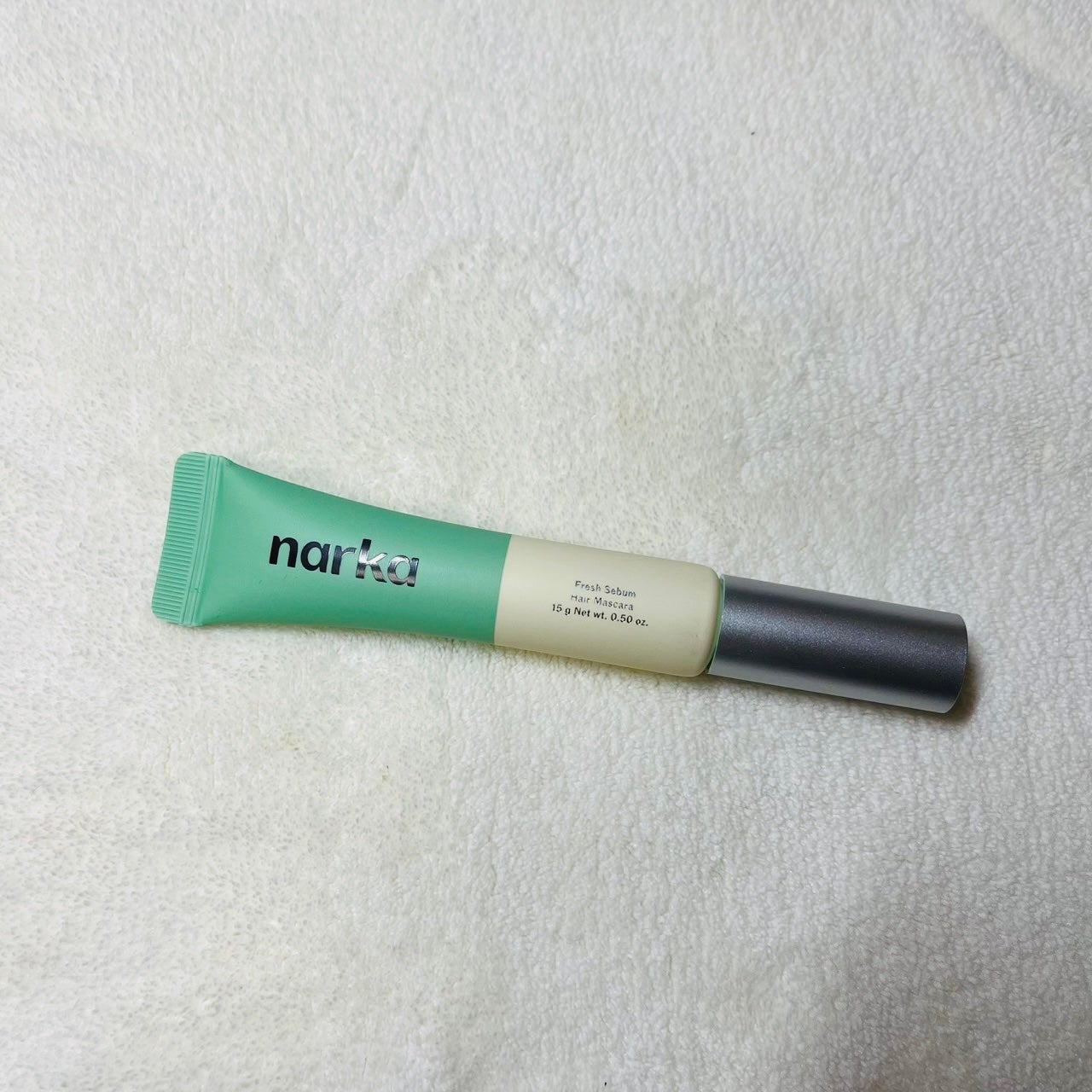 フレッシュセバムヘアマスカラ/narka/その他スタイリングを使ったクチコミ(2枚目)