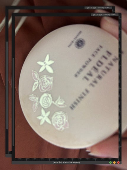 アミュールシフォン フェースパウダー/ハウス オブ ローゼ/ルースパウダーを使ったクチコミ(1枚目)