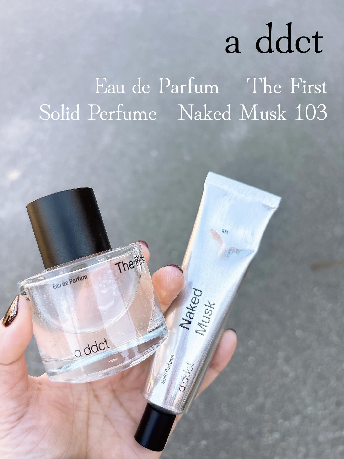 ソリッドパフューム ムスク 103/Addct/練り香水を使ったクチコミ（1枚目）