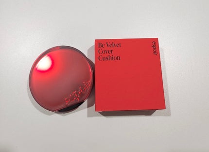 ビーベルベットカバークッション/espoir/クッションファンデーションを使ったクチコミ(1枚目)