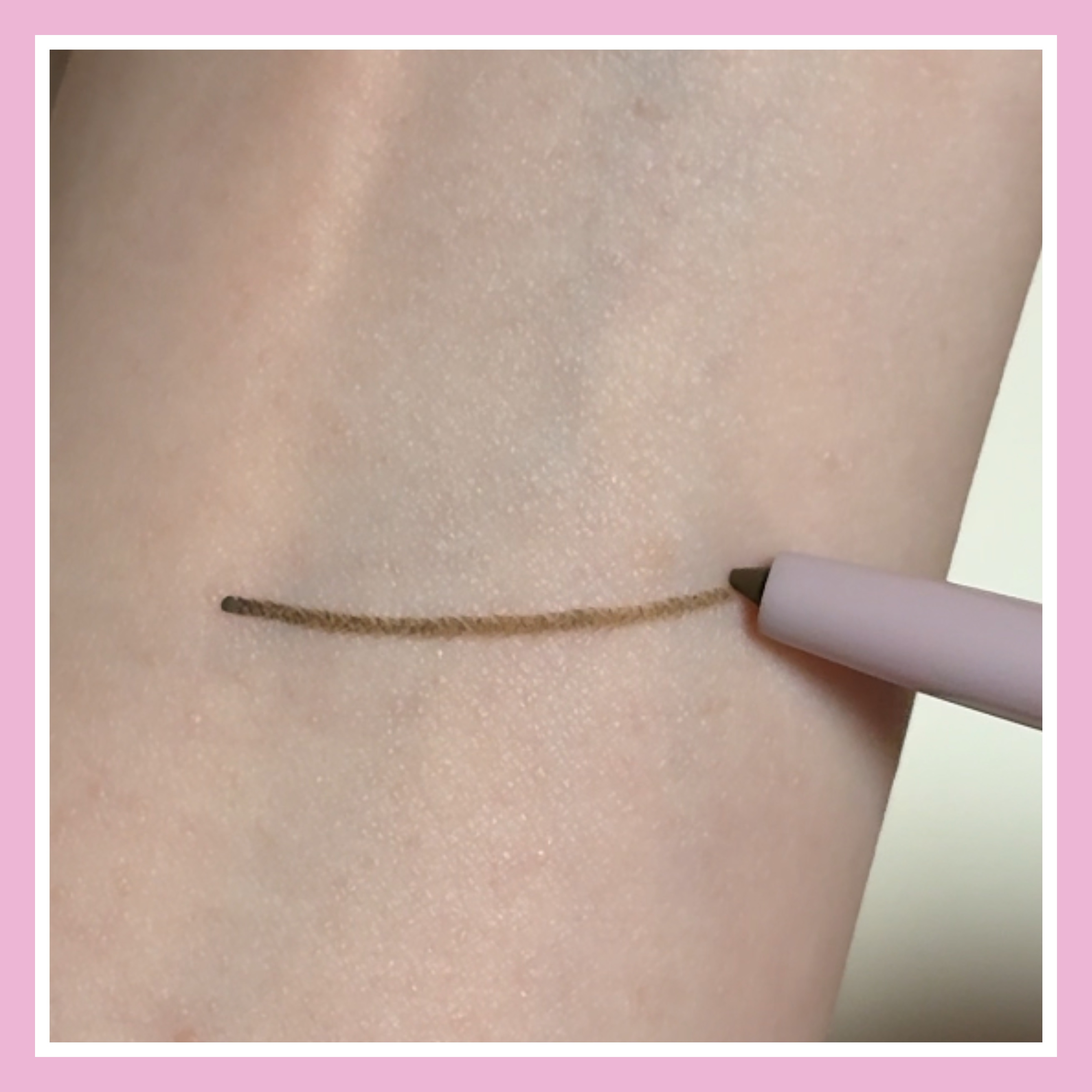 &.Wチャーム　アイライナー/DAISO/ペンシルアイライナーを使ったクチコミ（2枚目）