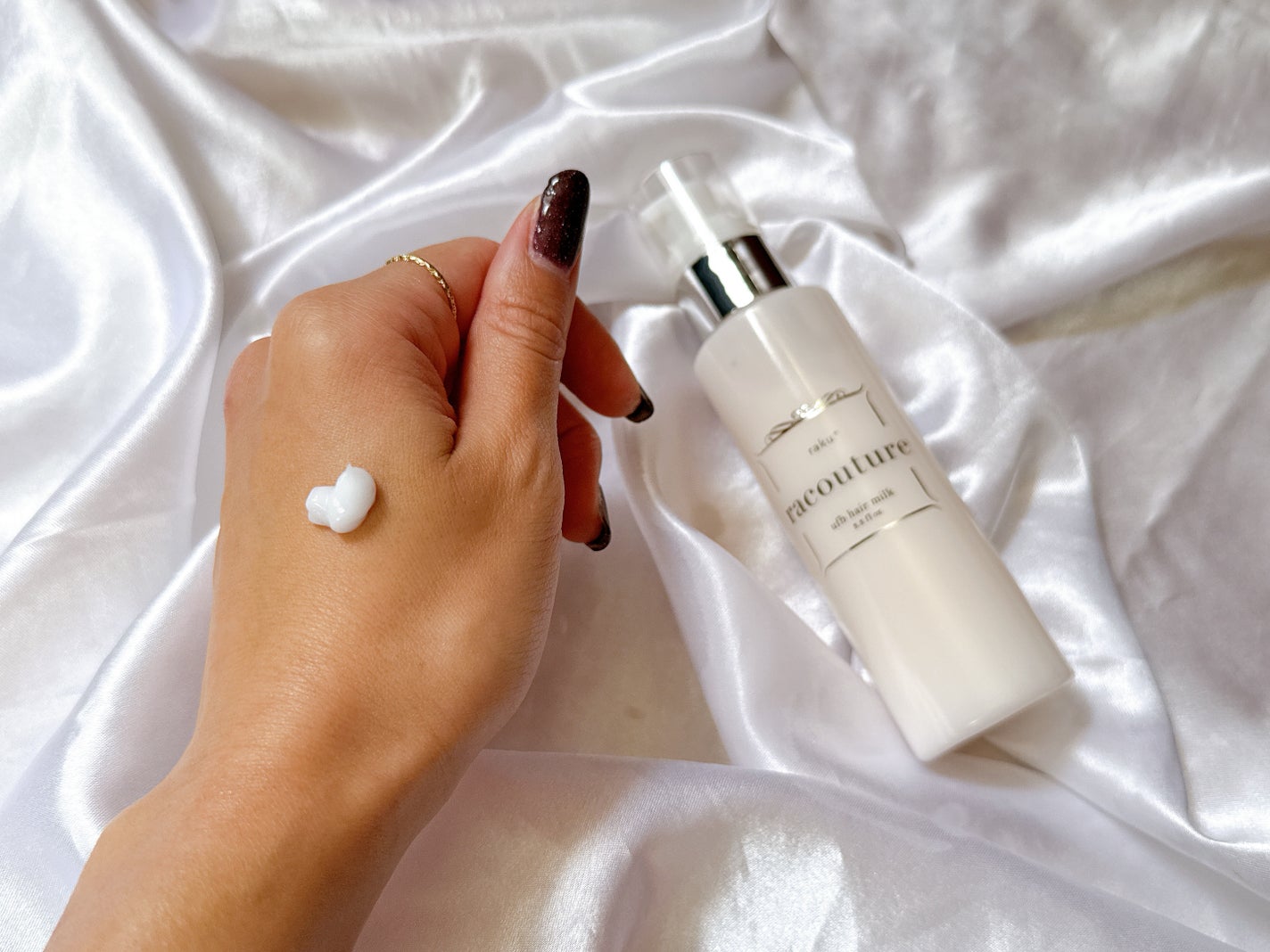 MISAKI on LIPS 「✔︎︎raku⁺ラクチュアヘアミルクまず正直に…使ってみたら..」(2枚目)