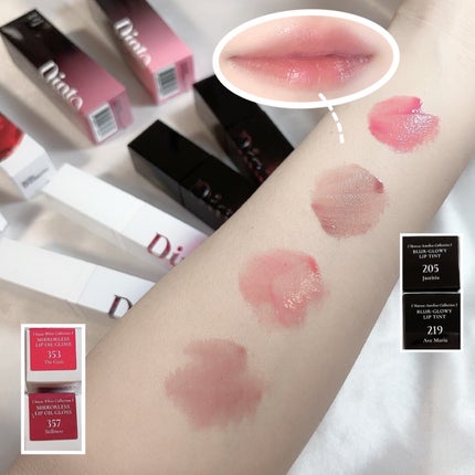 ブラーグロイリップティント/Dinto/リップティントを使ったクチコミ(2枚目)