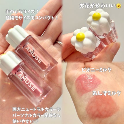 デューティントミニデュオ/AMUSE/リップティントを使ったクチコミ(3枚目)