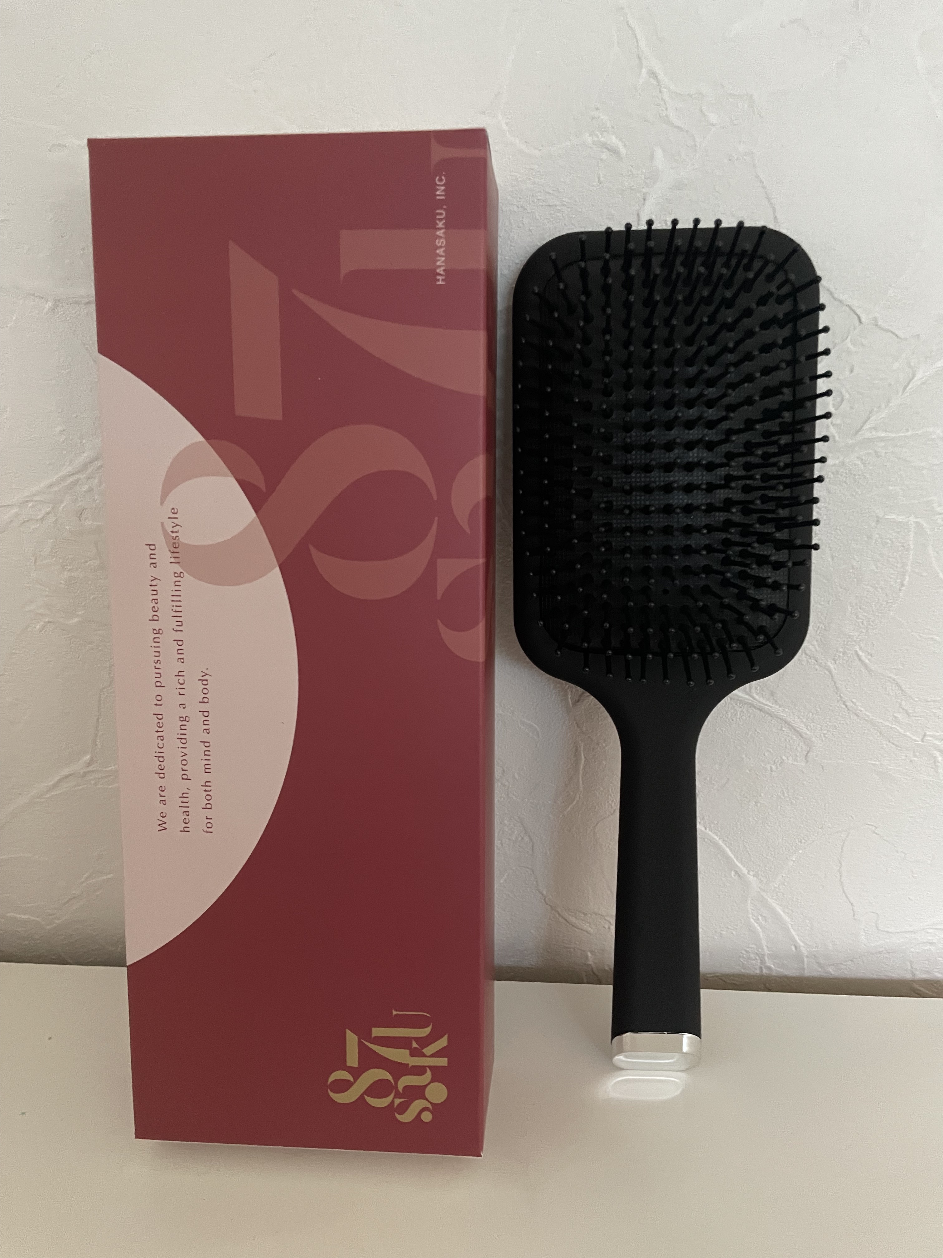 87saku ハナサク パドルブラシ/87saku/ヘアブラシを使ったクチコミ（1枚目）