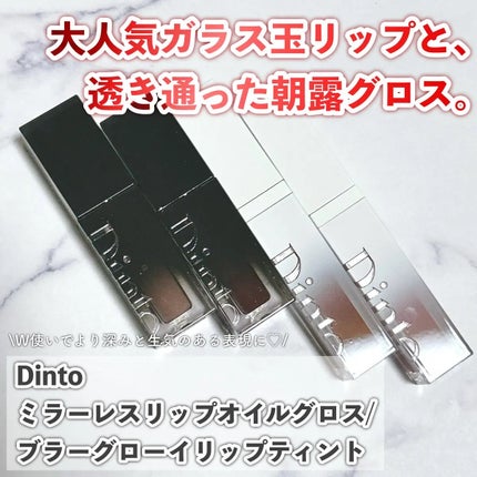 ブラーグロイリップティント/Dinto/リップティントを使ったクチコミ(1枚目)