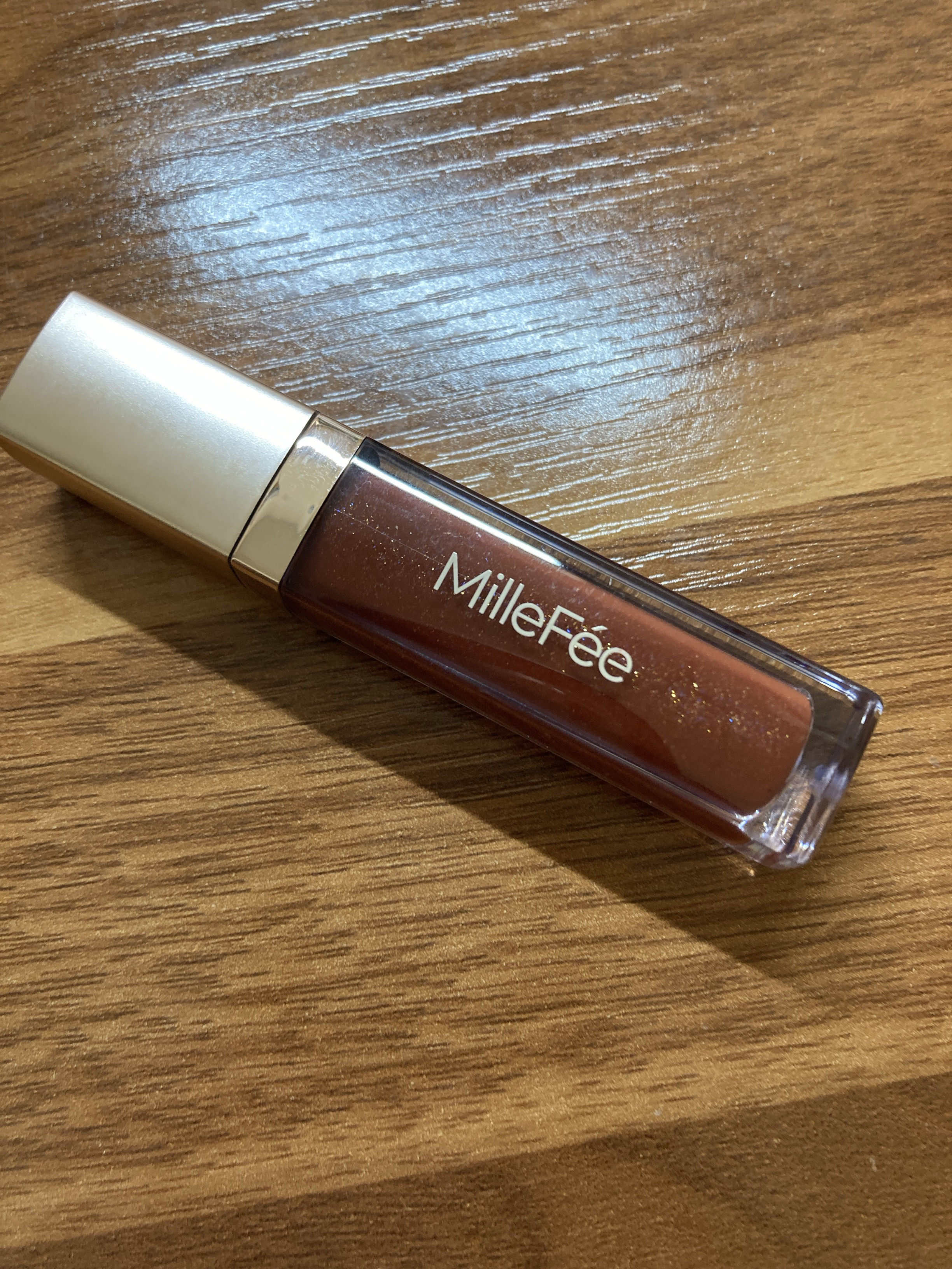 グラマラスリッププランパー 05 ロマンティックブラウン/MilleFée/リッププランパーを使ったクチコミ（1枚目）