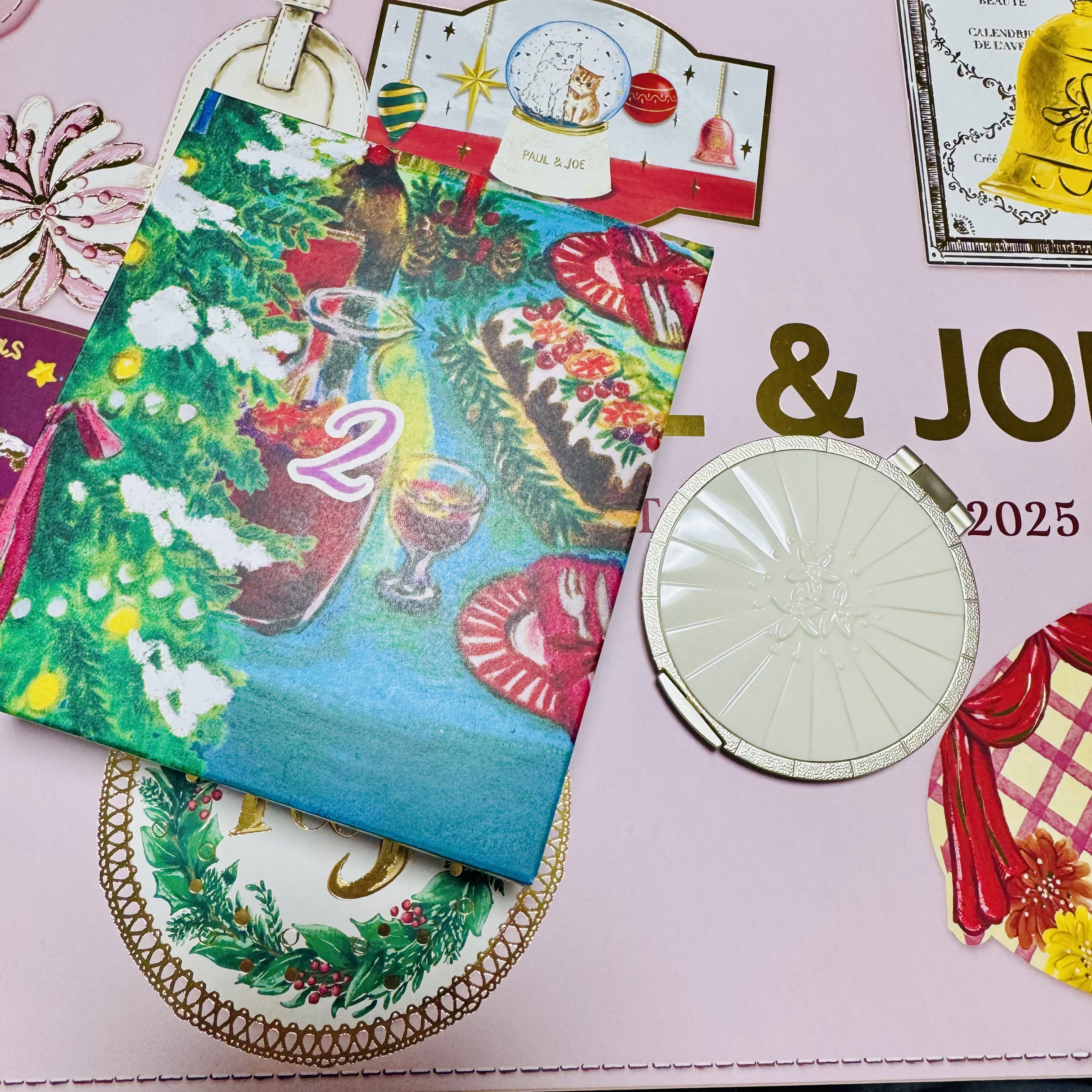 試してみた】ポール&ジョーアドベントカレンダー2025 PAUL & JOE