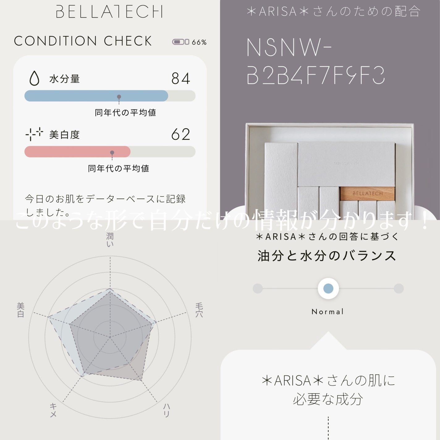スキンスキャナー/BELLATECH/その他スキンケアグッズを使ったクチコミ(5枚目)