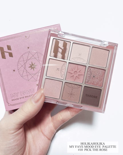 マイフェイブムードアイパレット 9カラー/HOLIKA HOLIKA/アイシャドウパレットを使ったクチコミ(2枚目)