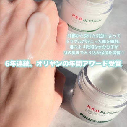 レッドブレミッシュ クリアスージングクリーム/Dr.G/フェイスクリームを使ったクチコミ(2枚目)