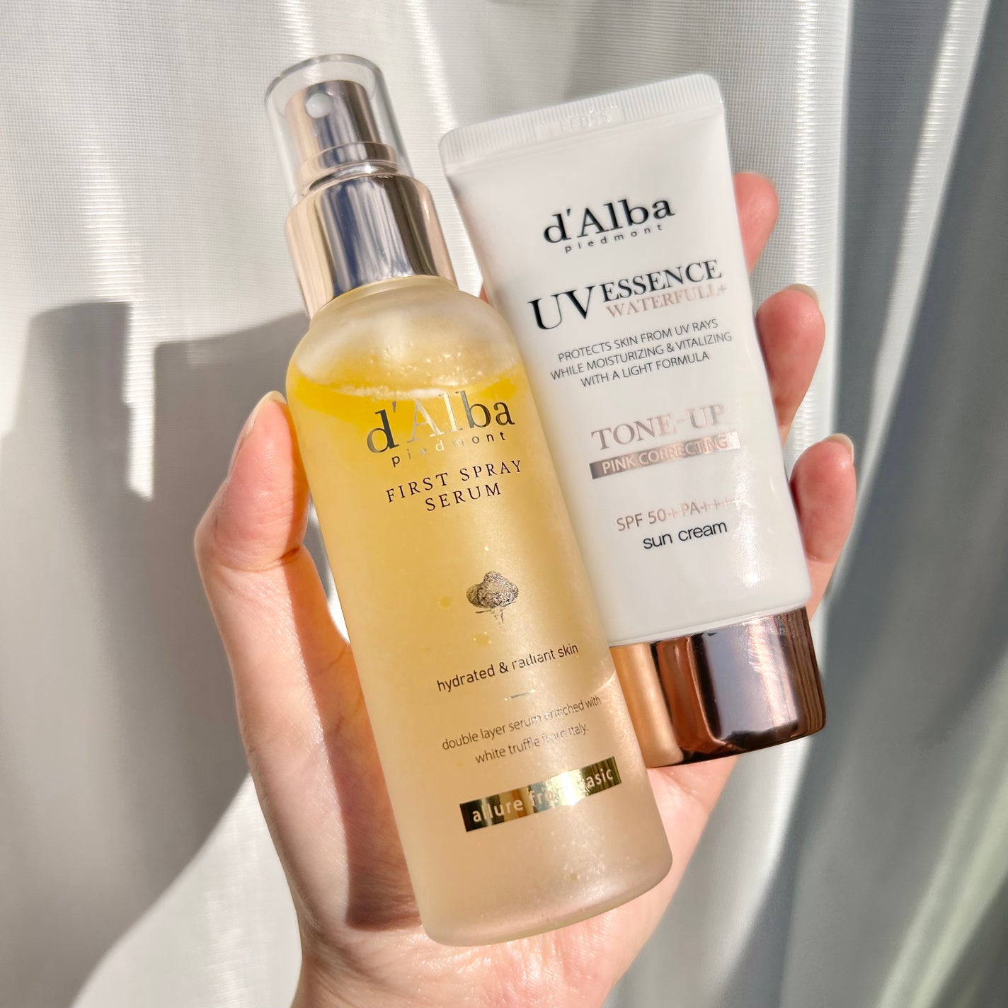 ダルバ ホワイトトリュフファーストスプレーセラム/ダルバ/ミスト状化粧水を使ったクチコミ(8枚目)