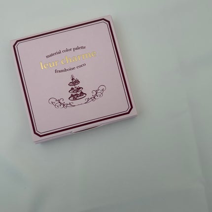 マテリアルカラーパレット/leur charme/アイシャドウパレットを使ったクチコミ(4枚目)