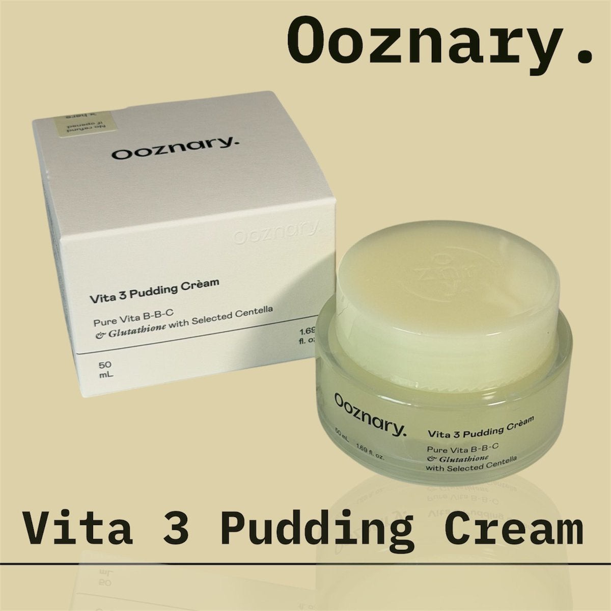 ビタ３プリンクリーム/オーズナリー/フェイスクリームを使ったクチコミ（1枚目）