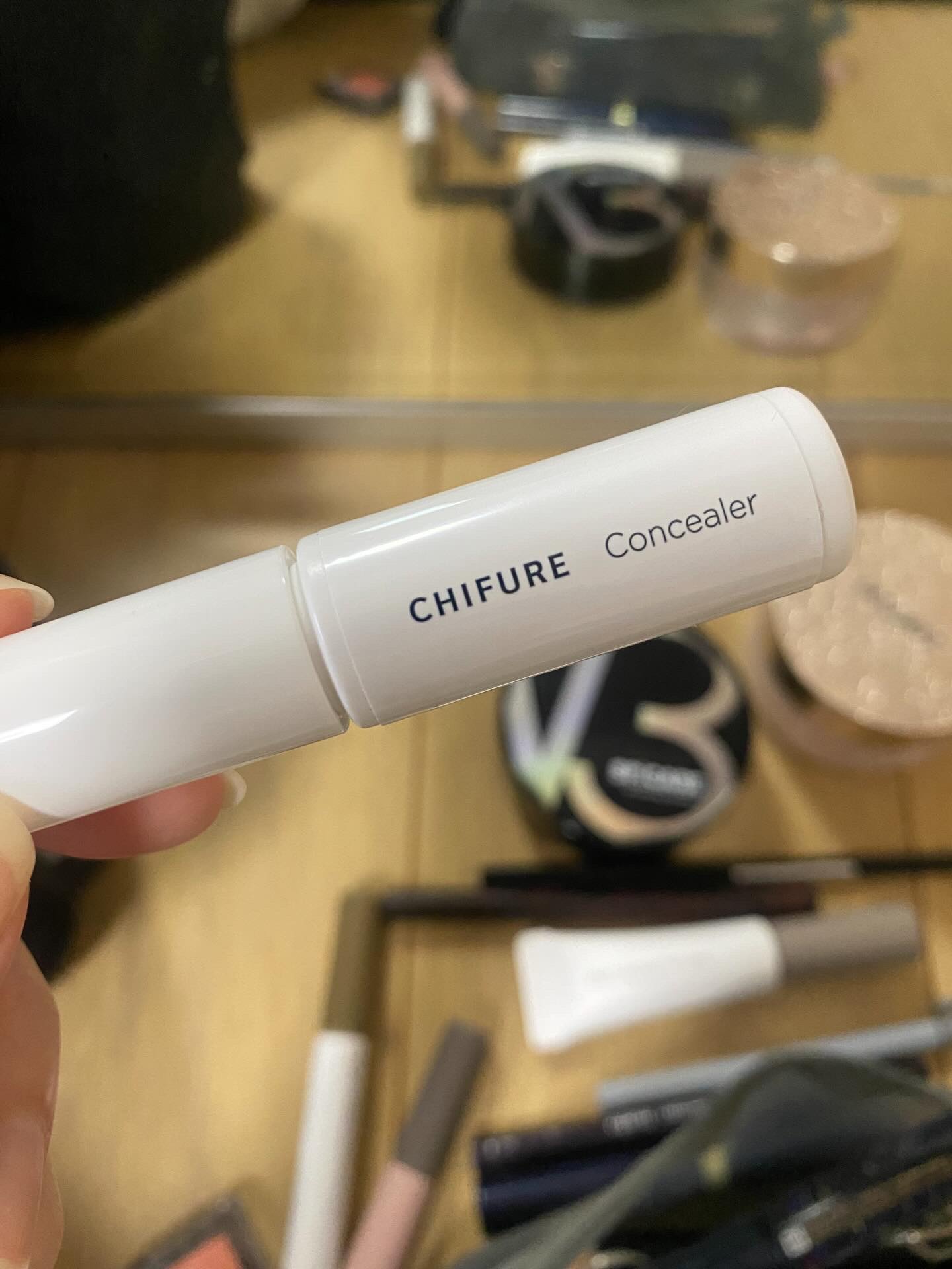 コンシーラー 3 ライト ブルー/ちふれ/リキッドコンシーラーを使ったクチコミ（1枚目）