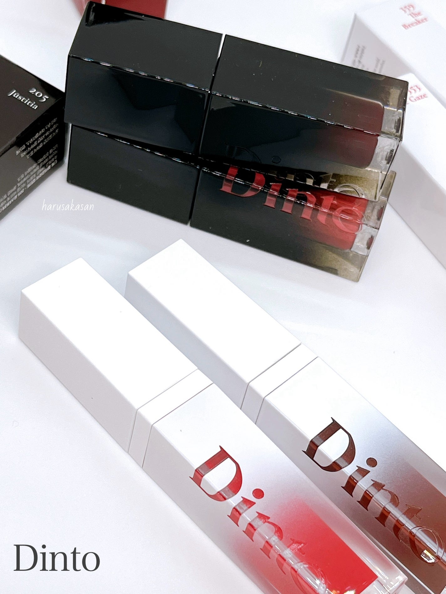 ブラーグロイリップティント/Dinto/リップティントを使ったクチコミ(8枚目)