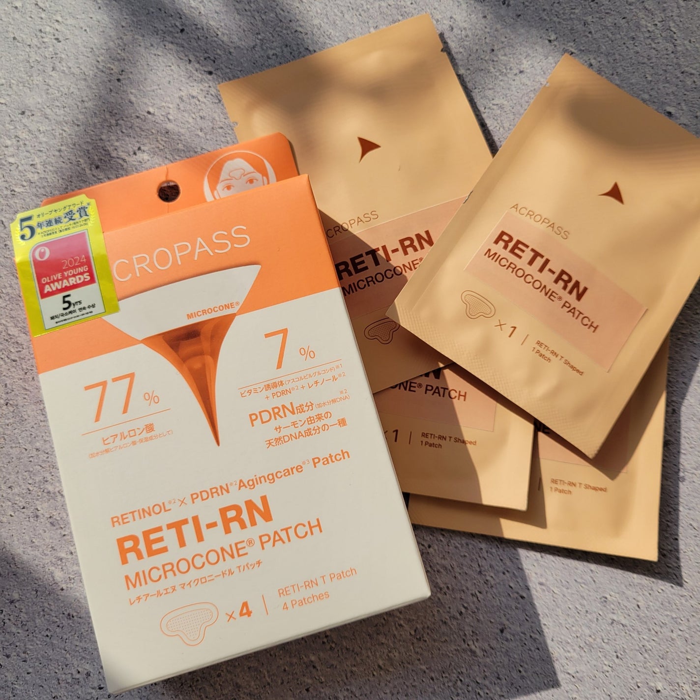 レチアールエヌ Tパッチ/ACROPASS/シートマスク・パックを使ったクチコミ(1枚目)