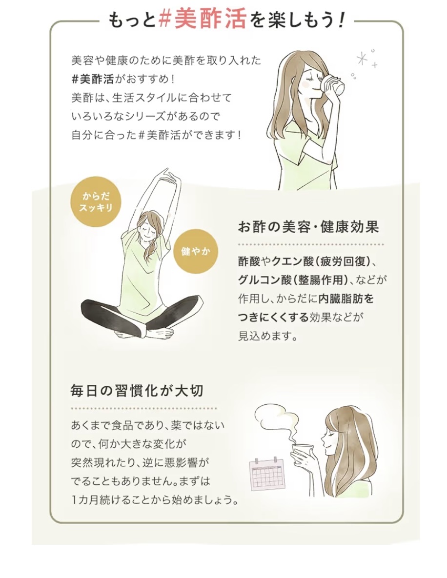 美酢 （希釈タイプ）/美酢(ミチョ)/その他飲むお酢を使ったクチコミ（3枚目）