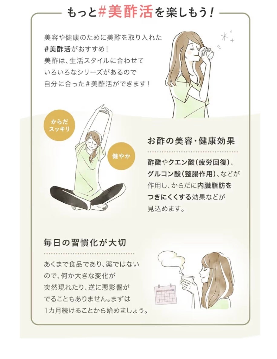 美酢 (希釈タイプ)/美酢(ミチョ)/その他飲むお酢を使ったクチコミ(3枚目)