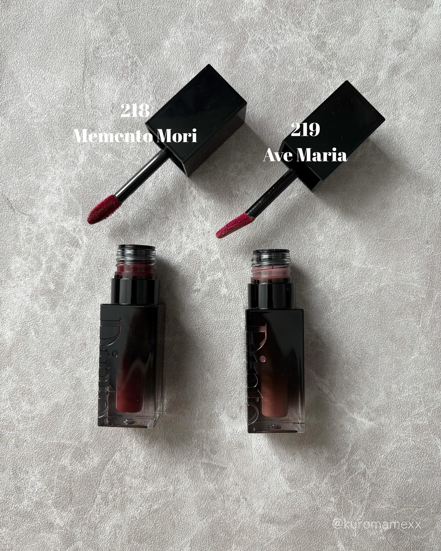 ミラーレスリップオイルグロス 357 Stillness/Dinto/リップグロスを使ったクチコミ（2枚目）