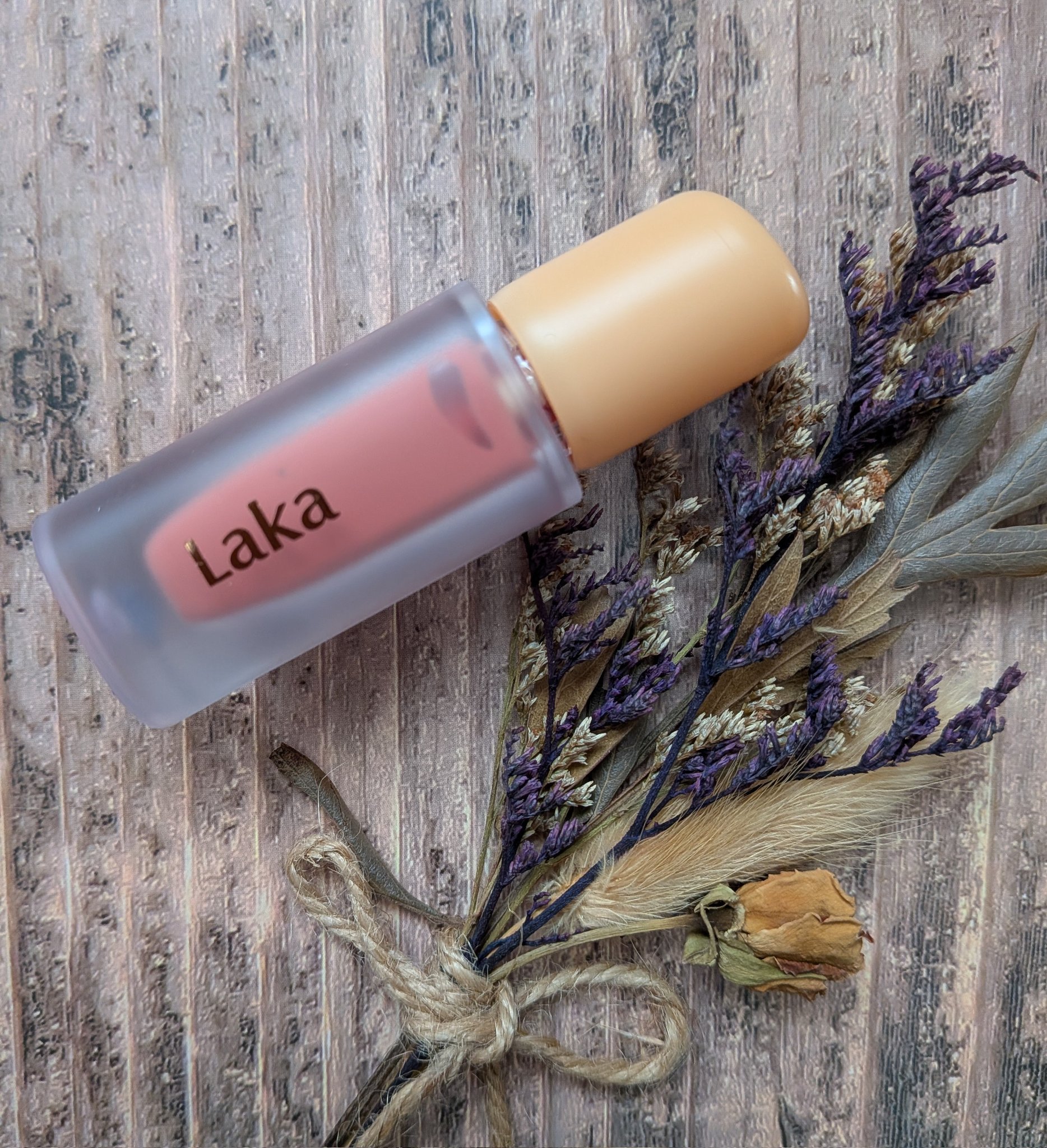 フルーティーグラムティント 125 マンゴー/Laka/リップティントを使ったクチコミ（1枚目）