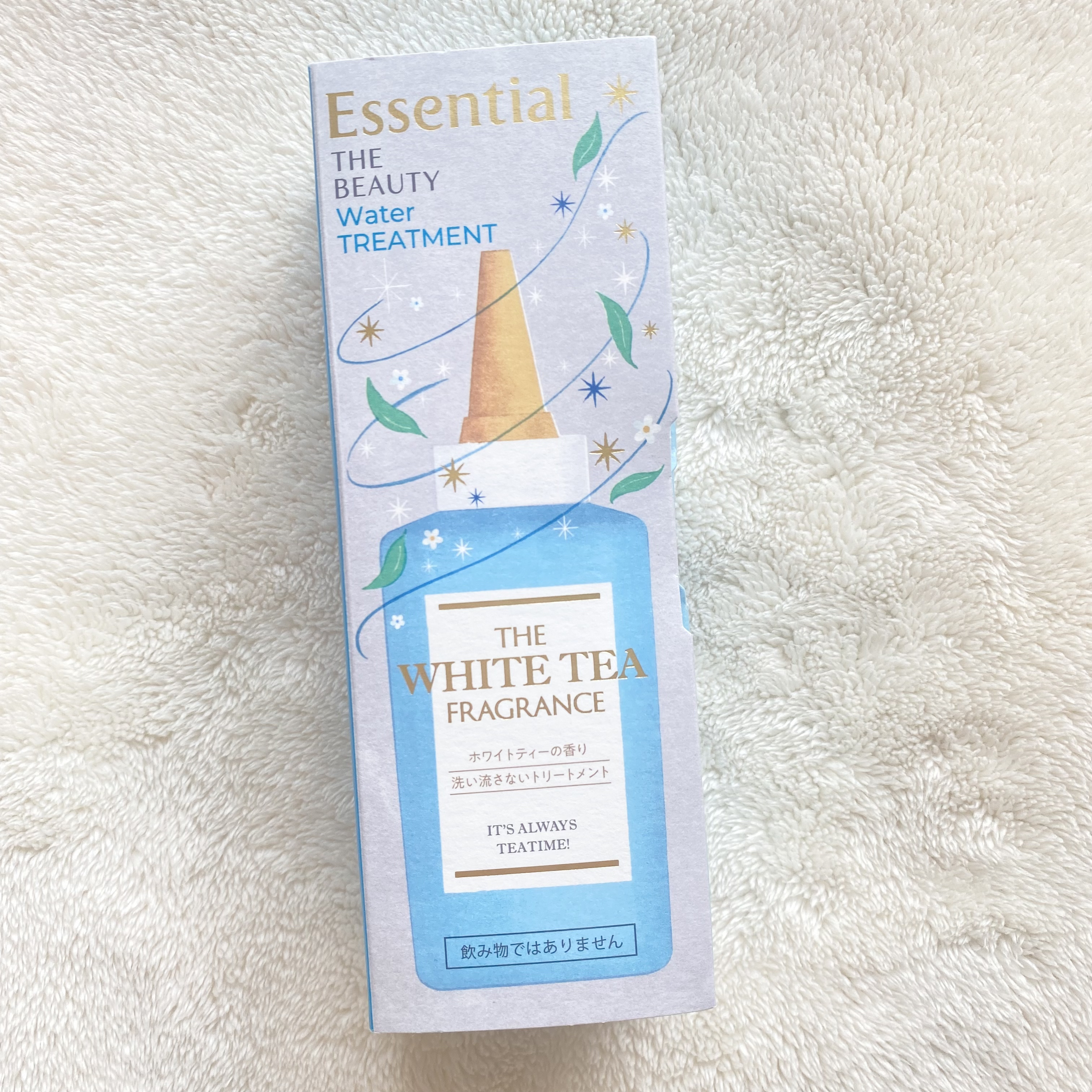 エッセンシャル ザビューティ 髪のキメ美容ウォータートリートメント ホワイトティーの香り/エッセンシャル/アウトバストリートメントを使ったクチコミ（1枚目）