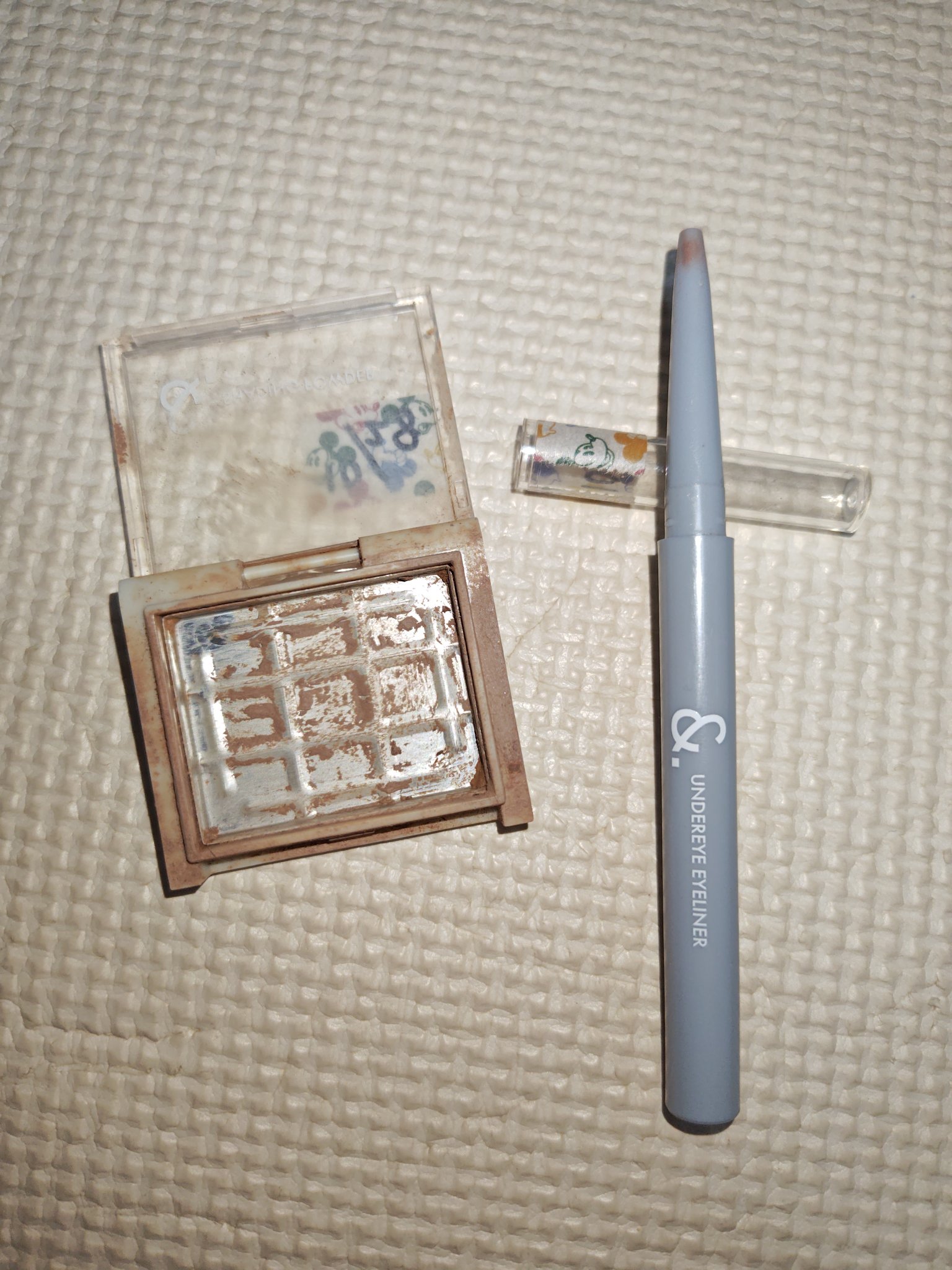 &.  涙袋ライナー/DAISO/ジェルアイライナーを使ったクチコミ（1枚目）