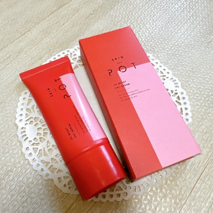 UVモイストデイセラム/SKIN POT/日焼け止めローションを使ったクチコミ(2枚目)