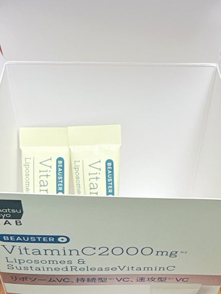 リポソーム+持続型ビタミンC顆粒/matsukiyo LAB/美容サプリメントを使ったクチコミ(1枚目)