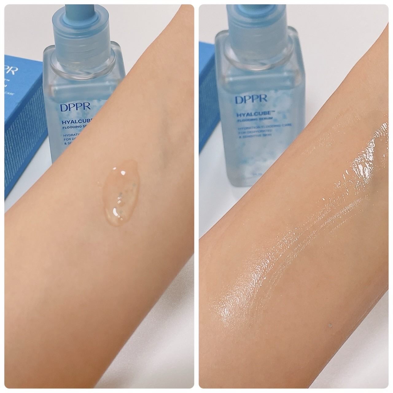 ヒアルキューブ フラッディングセラム/DPPR/美容液を使ったクチコミ(4枚目)