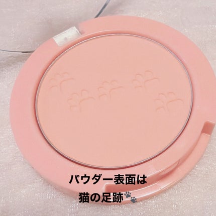 Bling Cat Powder Cheek/TONYMOLY/パウダーチークを使ったクチコミ(2枚目)