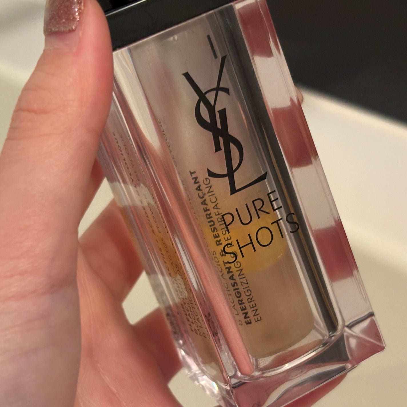 ピュアショット ナイト リチャージセラム/YVES SAINT LAURENT BEAUTE/美容液を使ったクチコミ(3枚目)