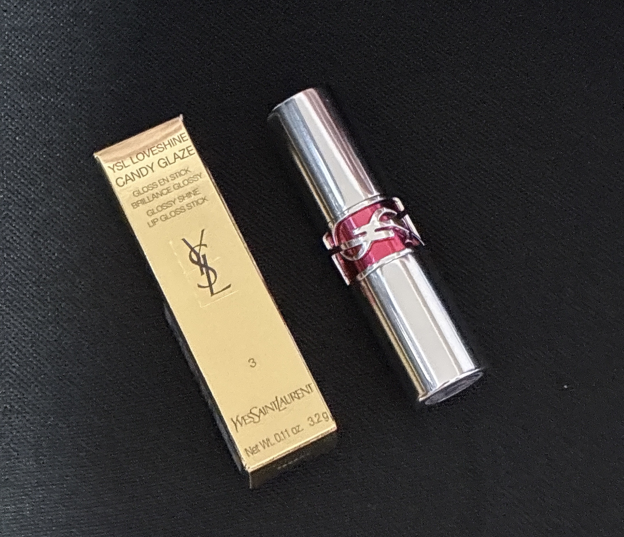 YSL ラブシャイン キャンディグレーズ No.3 カカオ ノー バウンダリー/YVES SAINT LAURENT BEAUTE/口紅を使ったクチコミ（1枚目）