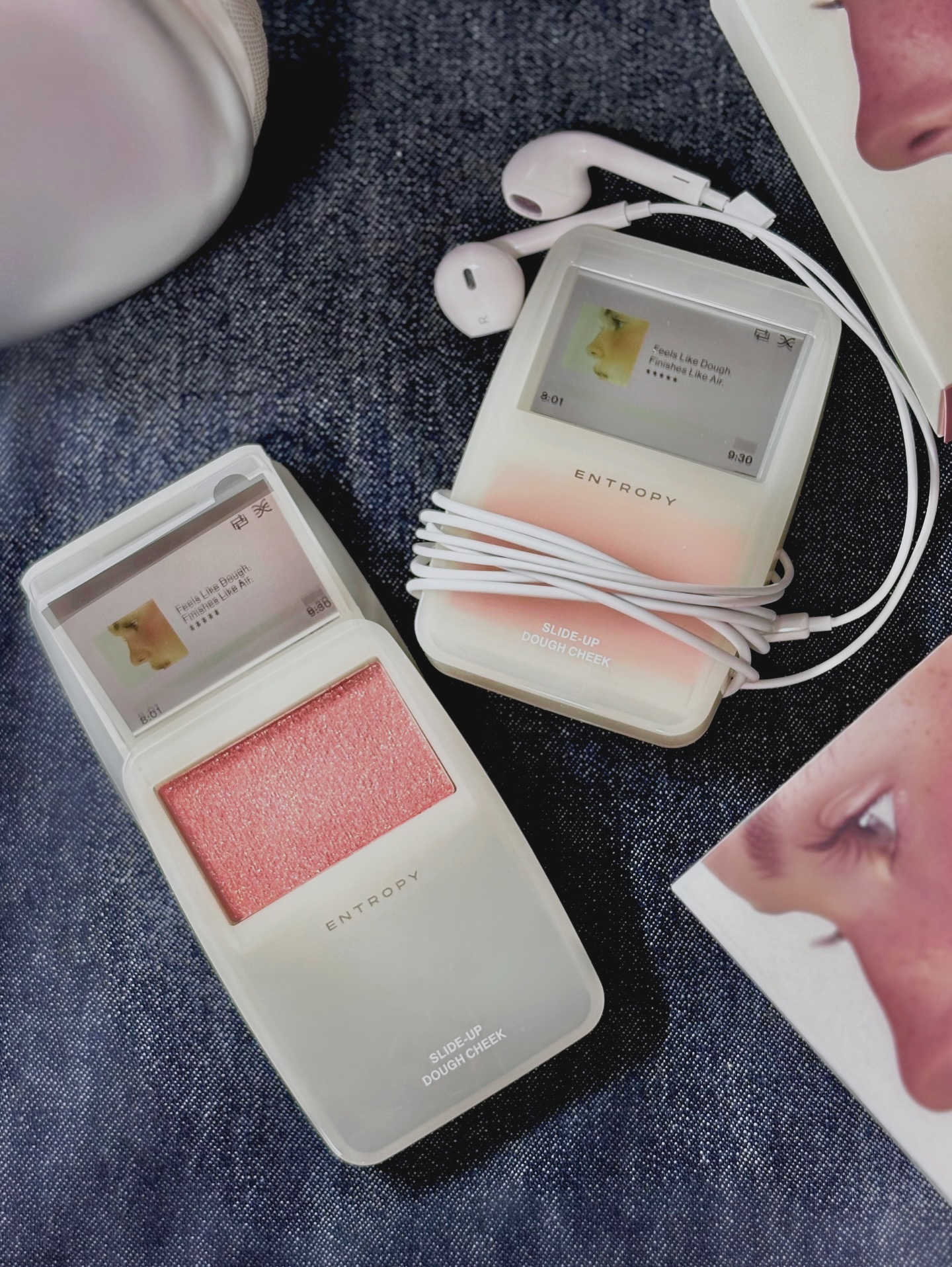 スライドアップドウチーク/ENTROPY/ジェル・クリームチークを使ったクチコミ（1枚目）