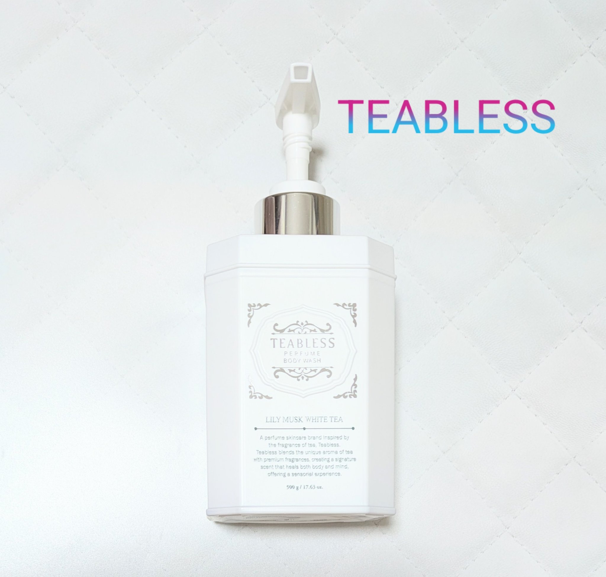 パフュームボディソープ リリィムスクホワイトティー/TEABLESS/ボディソープを使ったクチコミ（1枚目）
