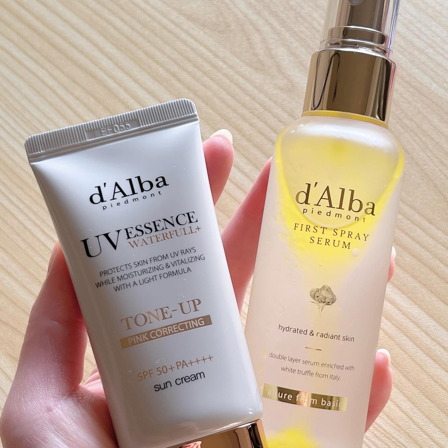 ダルバ ホワイトトリュフファーストスプレーセラム/ダルバ/ミスト状化粧水を使ったクチコミ（2枚目）